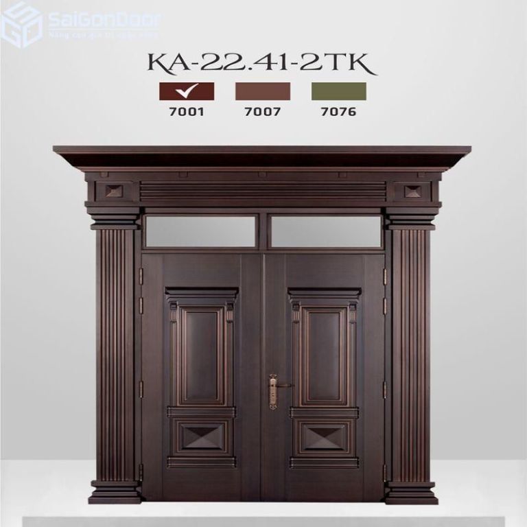 Cửa Thép Giả Vân Gỗ Tại Quận Bình Tân – Đặc Điểm và Phân Loại 14 Khả năng cách âm được tăng cường