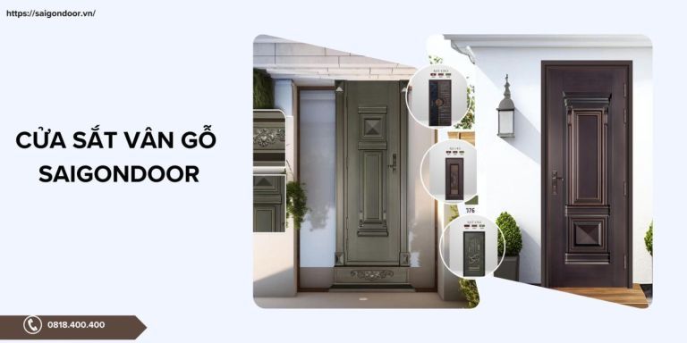 Cửa Sắt Vân Gỗ Tại Quận Gò Vấp, HCM - Ứng Dụng Nổi Bật Nhất 13 Nên sử dụng cửa sắt phù hợp với nhu cầu