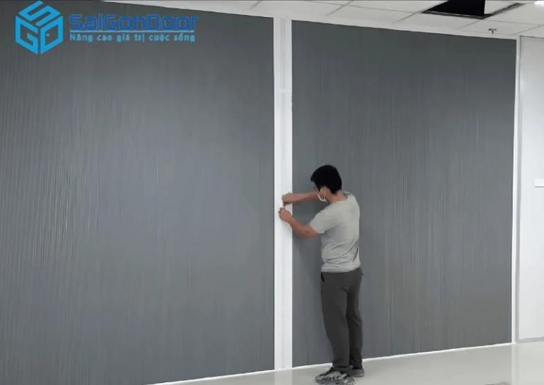 BÁO GIÁ Vách Ngăn Lạnh Cửa Xếp Cập Nhật Mới Nhất T12/2024 23 Quy trình lắp đặt đơn giản cho khách hàng