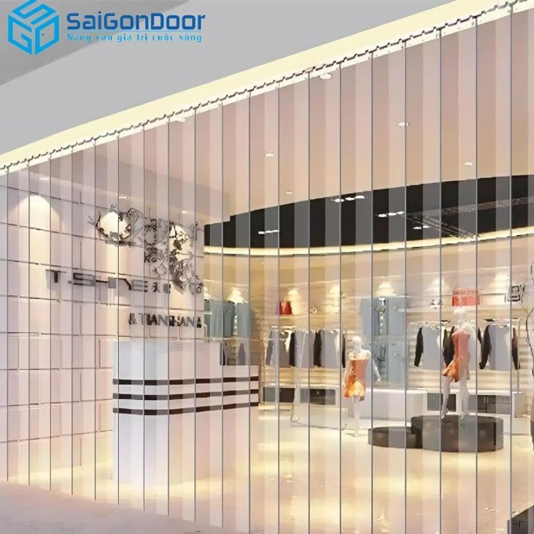 Báo Giá Rèm Ngăn Lạnh Tại TP. HCM Tháng 11/2024 Mới Nhất 19 Rèm ngăn lạnh ngang từng sợi