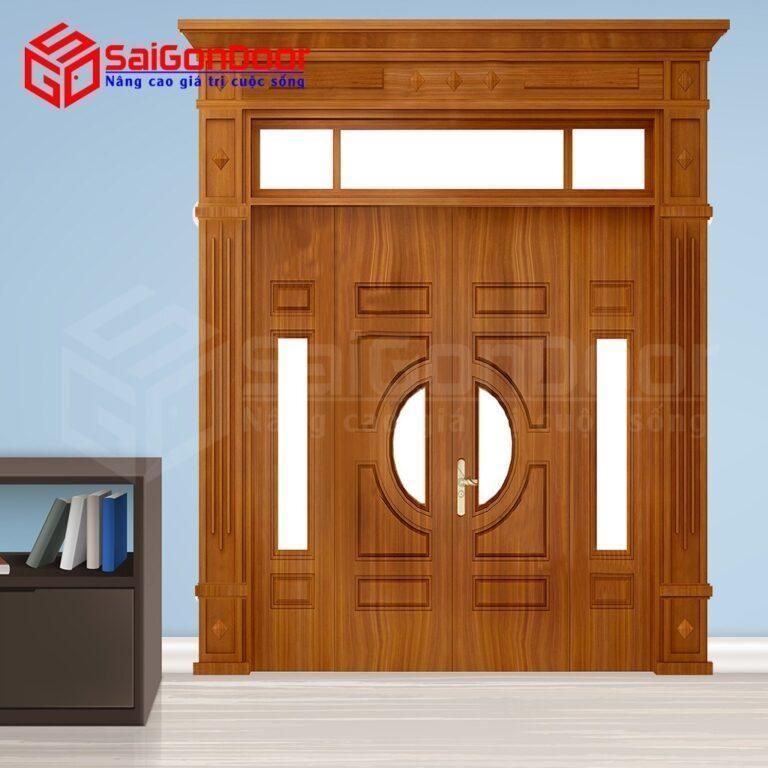 cửa thép giả gỗ Đồng Tháp SaiGonDoor - Địa chỉ mua cửa thép giả gỗ Đồng Tháp uy tín hàng đầu hiện nay
