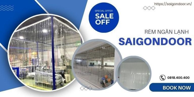 Rèm Ngăn Lạnh - Cập Nhật Bảng Giá Tháng 12/2024 Mới Nhất 23 Sử dụng làm cửa ngăn cửa kho lạnh
