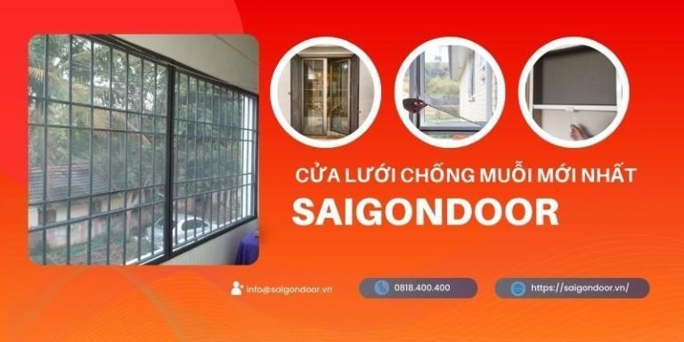 Bảng Giá Cửa Lưới Chống Muỗi Mới Nhất Cập Nhật T12/2024 26 Thoáng khí, tạo không gian sống an toàn