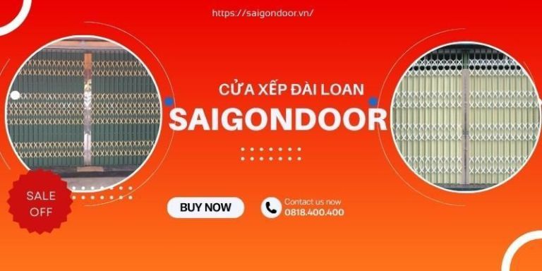 Cửa Xếp Đài Loan - Bảng Báo Giá Cập Nhật Chi Tiết T12/2024 14 Thông tin về mẫu cửa xếp Đài Loan