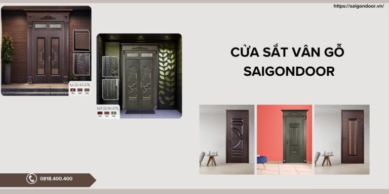 Cửa Sắt Vân Gỗ Tại Quận Gò Vấp, HCM - Ứng Dụng Nổi Bật Nhất 9 Tìm hiểu chung về cửa sắt vân gỗ Quận Gò Vấp