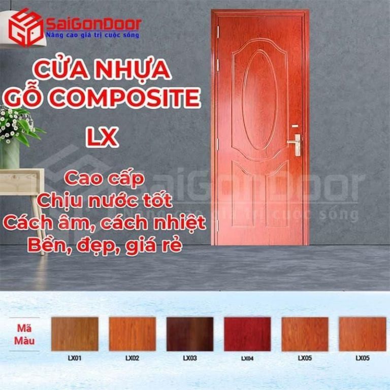 Cửa gỗ composite có tốt như lời đồn? Review chính xác 100% 9 Ưu điểm của cửa gỗ composite ra sao?