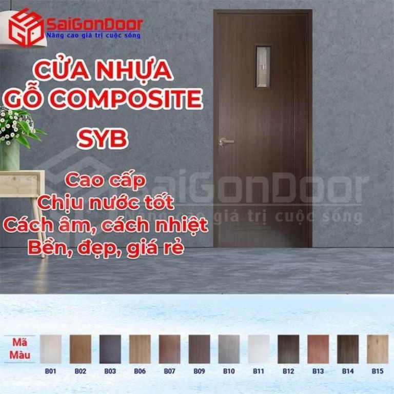 So sánh cửa nhựa composite và cửa abs: Nên sử dụng loại nào? 9 Ưu điểm của dòng cửa nhựa composite - WPC