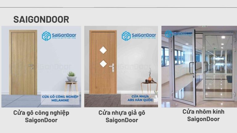 Cửa gỗ công nghiệp và cửa nhựa giả gỗ, cửa nhôm kính uy tín tại SaigonDoor Cửa gỗ công nghiệp và cửa nhựa giả gỗ, cửa nhôm kính uy tín tại SaigonDoor