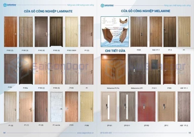 Catalog cửa gỗ công nghiệp Catalog cửa gỗ công nghiệp