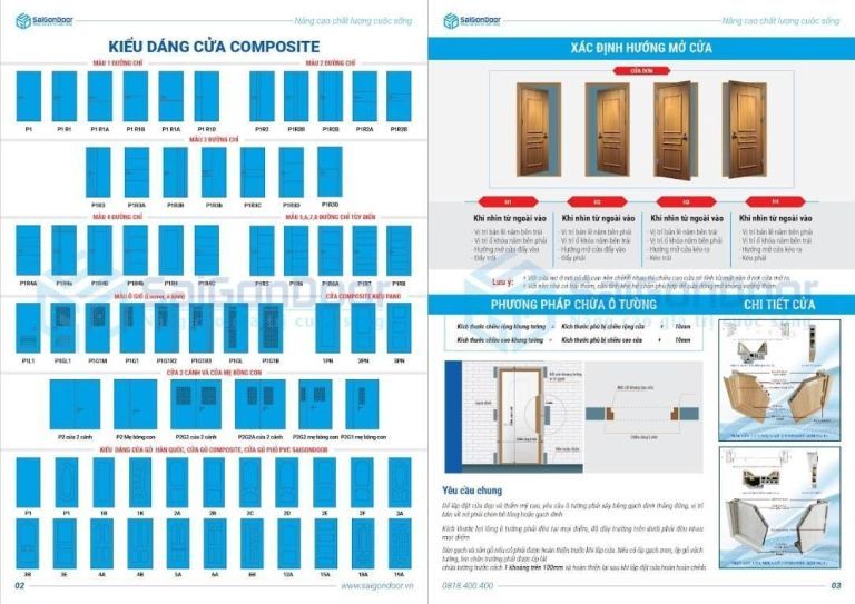 Catalog cửa nhựa composite Catalog cửa nhựa composite