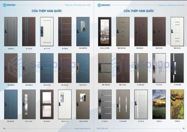 Catalog cửa thép chống cháy Catalog cửa thép chống cháy