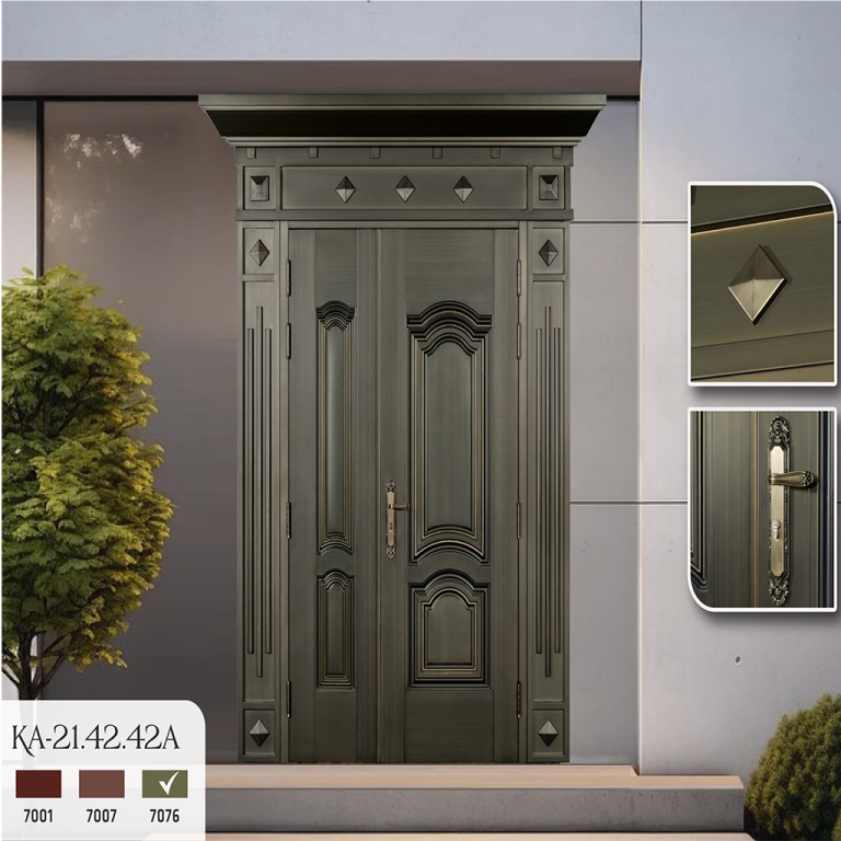 Xưởng Cửa Sắt Giả Gỗ Bình Phước Lớn Nhất, Giá Tốt Nhất 9 Cửa sắt giả gỗ Bình Phước có giá rất tốt