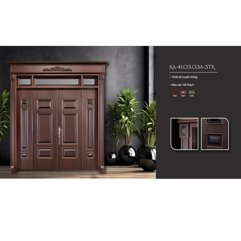Xưởng Cửa Thép Giả Gỗ Bình Dương Siêu Bền, Giá Tốt Nhất 10 Cửa thép giả gỗ có nhiều ưu điểm vượt trội