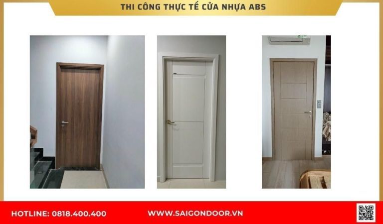 Hình ảnh thi công thực tế cửa nhựa ABS Hàn Quốc Cần Thơ Hình ảnh thi công thực tế cửa nhựa ABS Hàn Quốc