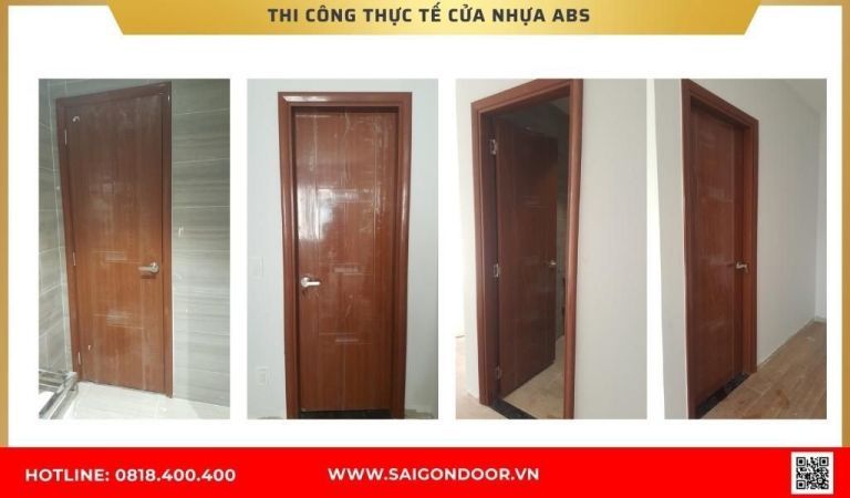 Hình ảnh thi công thực tế cửa nhựa ABS Hàn Quốc Cần Thơ Hình ảnh thi công thực tế cửa nhựa ABS Hàn Quốc