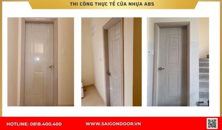 Hình ảnh thi công thực tế cửa nhựa ABS Hàn Quốc Kiên Giang Hình ảnh thi công thực tế cửa nhựa ABS Hàn Quốc