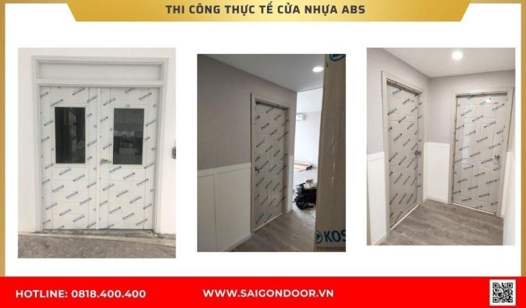 Hình ảnh thi công thực tế cửa nhựa ABS Hàn Quốc Đồng Tháp Hình ảnh thi công thực tế cửa nhựa ABS Hàn Quốc