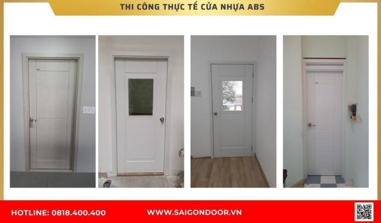 Hình ảnh thi công thực tế cửa nhựa ABS Hàn Quốc Kiên Giang Hình ảnh thi công thực tế cửa nhựa ABS Hàn Quốc