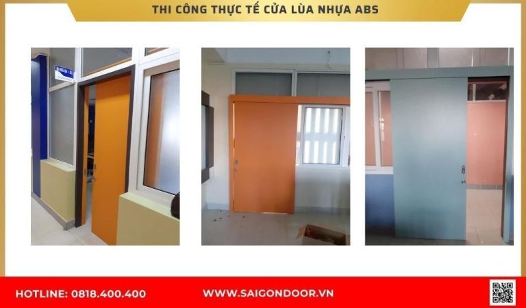 Hình ảnh thi công thực tế cửa nhựa ABS Hàn Quốc Cà Mau Hình ảnh thi công thực tế cửa nhựa ABS Hàn Quốc