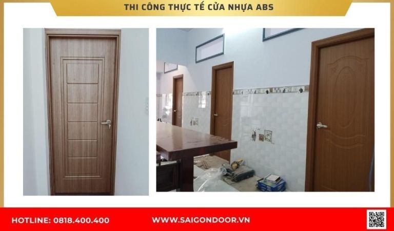 Hình ảnh thi công thực tế cửa nhựa ABS Hàn Quốc Cần Thơ Hình ảnh thi công thực tế cửa nhựa ABS Hàn Quốc