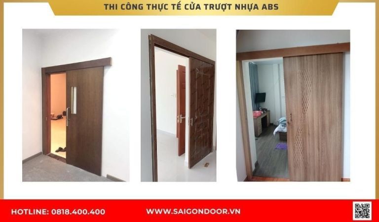 Hình ảnh thi công thực tế cửa nhựa ABS Hàn Quốc Bình Phước Hình ảnh thi công thực tế cửa nhựa ABS Hàn Quốc