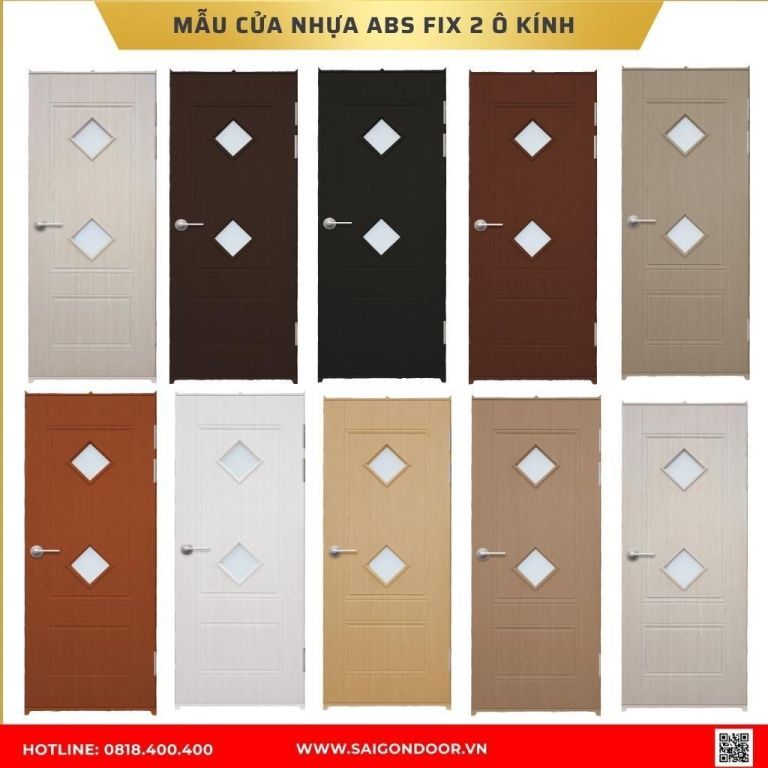 Báo Giá Thi Công Lắp Đặt Cửa Nhựa ABS Hàn Quốc TP. Hồ Chí Minh Giá Rẻ & Uy Tín 20 Mẫu cửa nhựa ABS Hàn Quốc được ưa chuộng