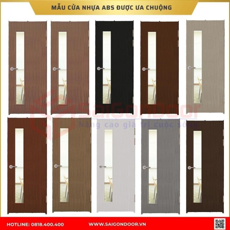 Mẫu cửa nhựa ABS Hàn Quốc được ưa chuộng tại Long An Mẫu cửa nhựa ABS Hàn Quốc được ưa chuộng