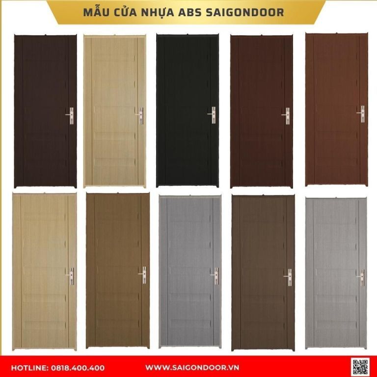 Báo Giá Thi Công Lắp Đặt Cửa Nhựa ABS Hàn Quốc TP. Hồ Chí Minh Giá Rẻ & Uy Tín 16 Mẫu cửa nhựa ABS Hàn Quốc được ưa chuộng