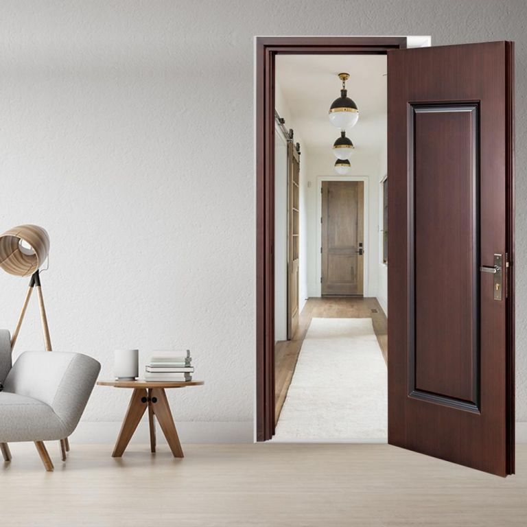 Báo Giá Cửa Thép Giả Vân Gỗ Long An Mới Nhất & Lắp Đặt Miễn Phí 12 Mẫu cửa thép giả vân gỗ hiện đại