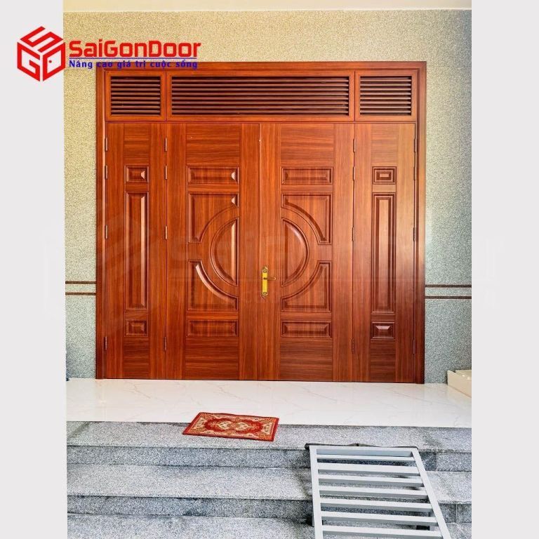 6 Lưu Ý Quan Trọng Khi Mua Cửa Sắt Giả Gỗ Sóc Trăng 10 Bảng giá cửa sắt giả gỗ Sóc Trăng tại SaiGonDoor tham khảo