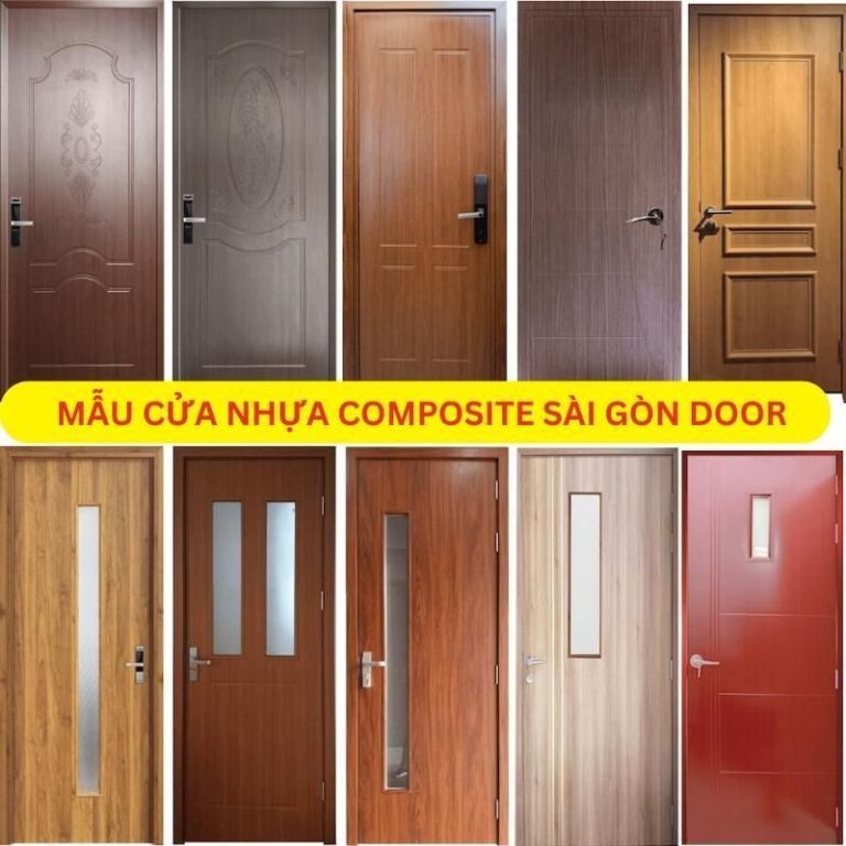 So Sánh Các Dòng Cửa Nhựa 2024 - Composite, ABS, PVC Đài Loan 10 Cửa nhựa composite được nhiều người yêu thích
