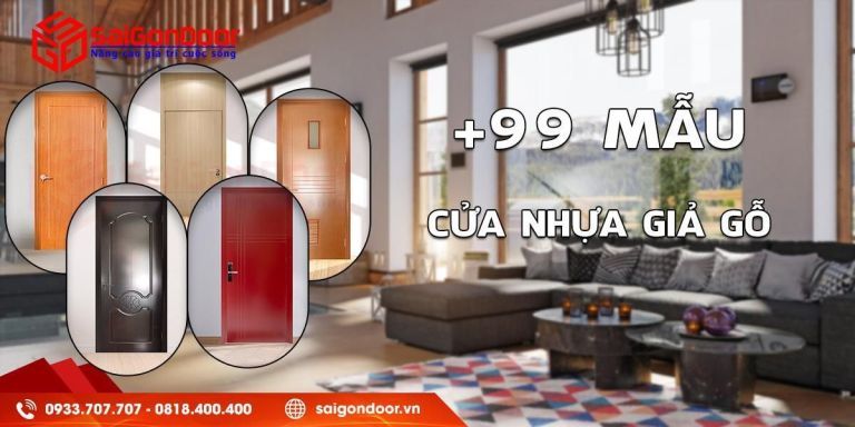 Cửa Nhựa Giả Gỗ - So Sánh Ưu Nhược Điểm Các Mẫu Cửa 12 cua-nhua-gia-go-2