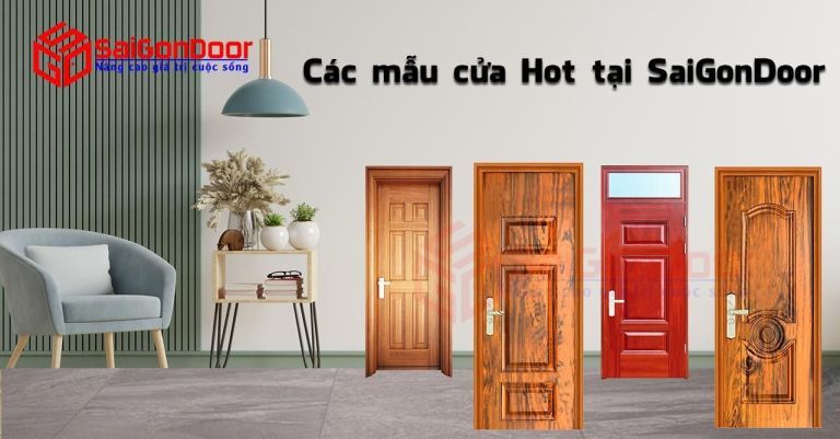 Ưu Nhược Điểm Của Các Mẫu Cửa Hot Tại SaiGonDoor 14 cua-thep-van-go