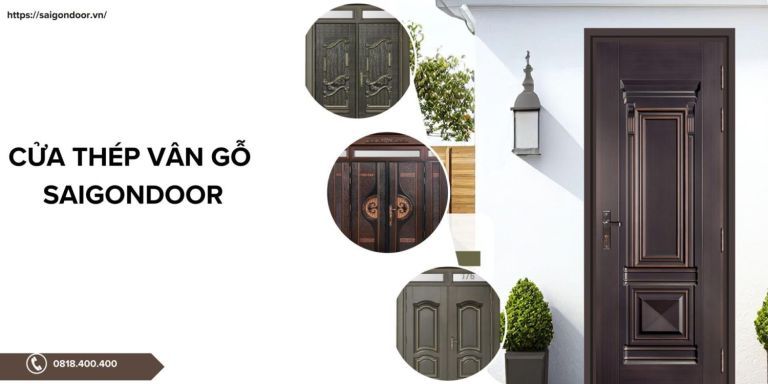 Cửa Thép Vân Gỗ Quận Phú Nhuận – So Sánh Với Cửa Gỗ 14 Địa chỉ mua cửa thép vân gỗ uy tín nhất