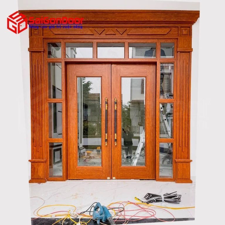 Tất Tần Tật Thông Tin Chi Tiết Về Cửa Thép Vân Gỗ Quận 4 9 Lớp vật liệu dùng để làm cửa thép vân gỗ phải có khả năng chống cháy đạt chuẩn