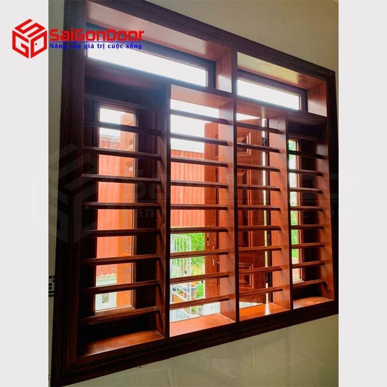 10+ Mẫu Cửa Sắt Giả Vân Gỗ Tại Quận 5 Đang Được Ưa Chuộng 8 Mẫu cửa sổ sắt giả vân gỗ rất được ưa chuộng hiện nay