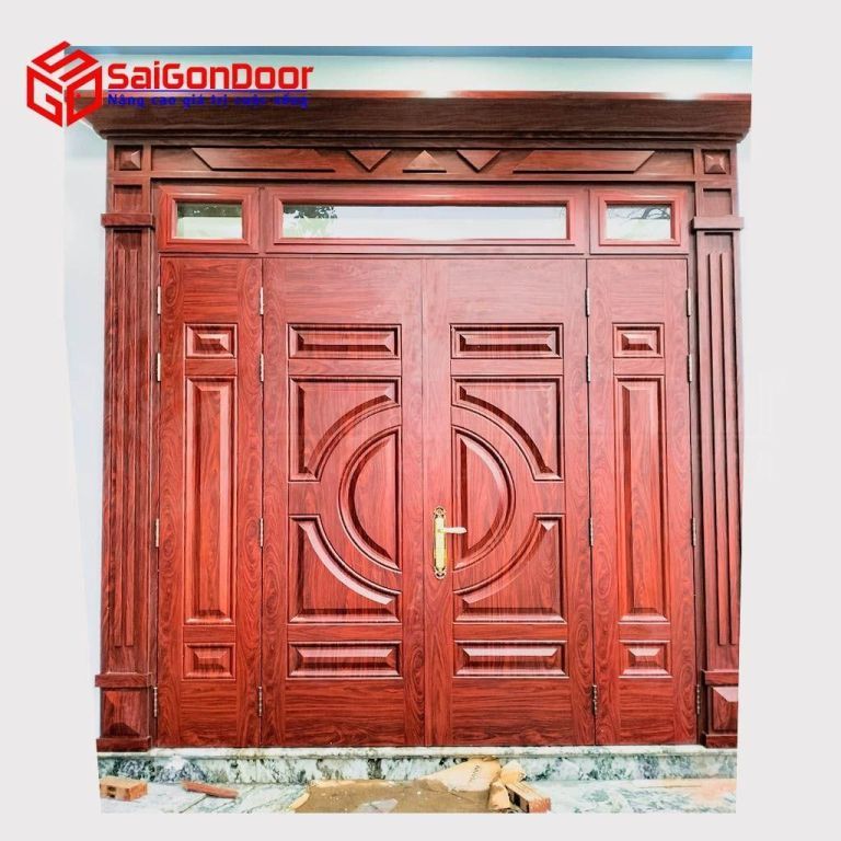 Cửa Thép Giả Gỗ Đồng Tháp - Tất Tần Tật Thông Tin Liên Quan 7 Mẫu cửa thép giả gỗ có độ bền đi cùng thời gian