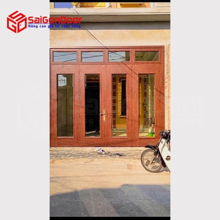 Cửa Thép Giả Vân Gỗ Quận 2 TPHCM - Chi Tiết Quy Trình Lắp Đặt 8 Quy trình lắp đặt cửa thép giả vân gỗ tham khảo