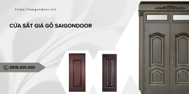6 Lưu Ý Quan Trọng Khi Mua Cửa Sắt Giả Gỗ Sóc Trăng 12 SaiGonDoor - Địa chỉ mua cửa sắt giả gỗ Sóc Trăng uy tín