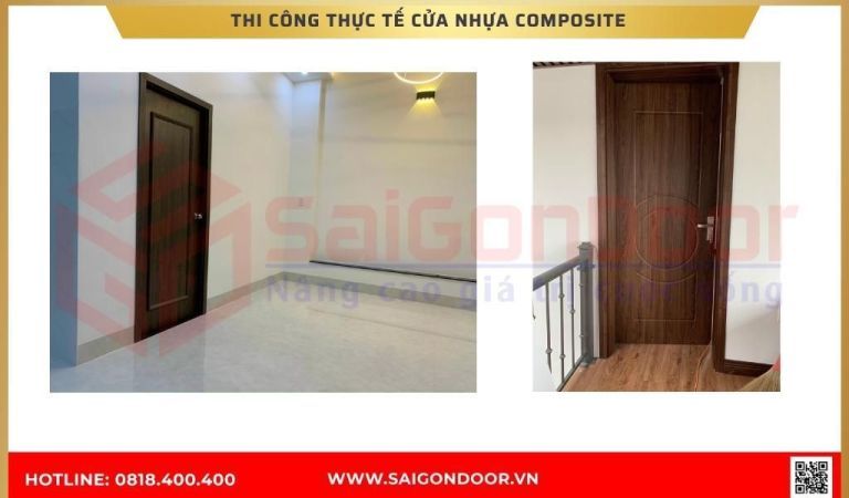 Hình ảnh thi công thực tế cửa nhựa composite tại Cà Mau Hình ảnh thi công thực tế cửa nhựa composite