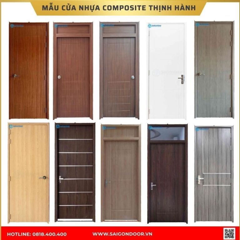 Mẫu cửa nhựa composite được ưa chuộng tại Sóc Trăng Mẫu cửa nhựa composite được ưa chuộng
