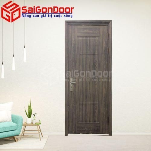 Cửa Thép Vân Gỗ SGD-KM.TVG-1C-13
