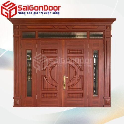 Cửa Thép Vân Gỗ SGD-KM.TVG-4C.20