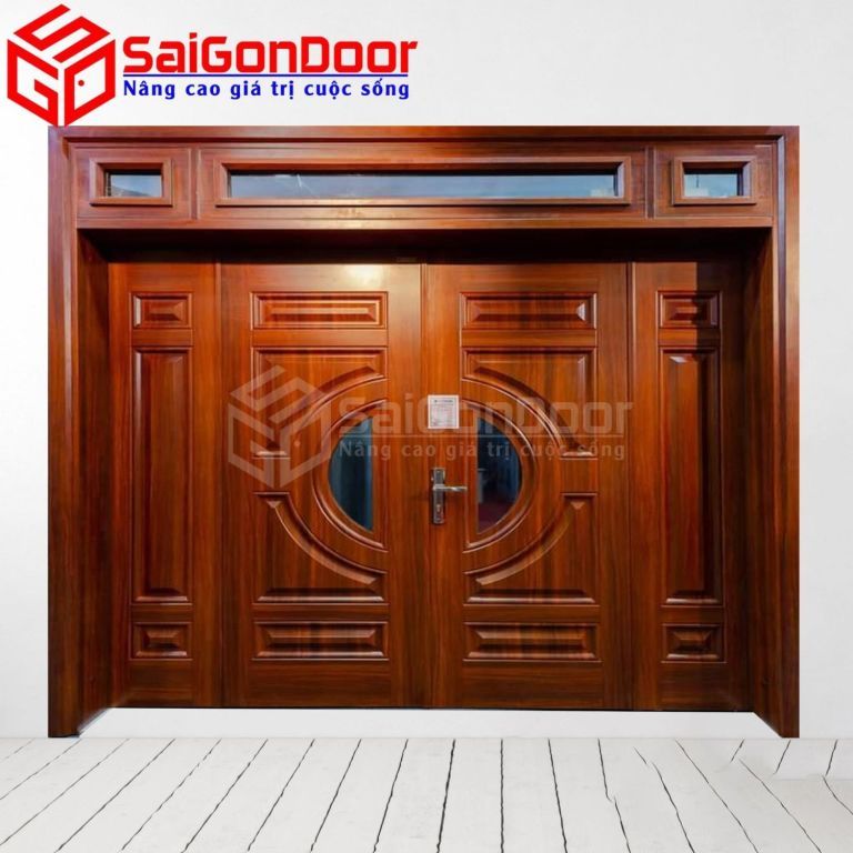 Cửa Thép Vân Gỗ SGD-KM.TVG-4C.23 3 SGD KM.TVG 4C.2