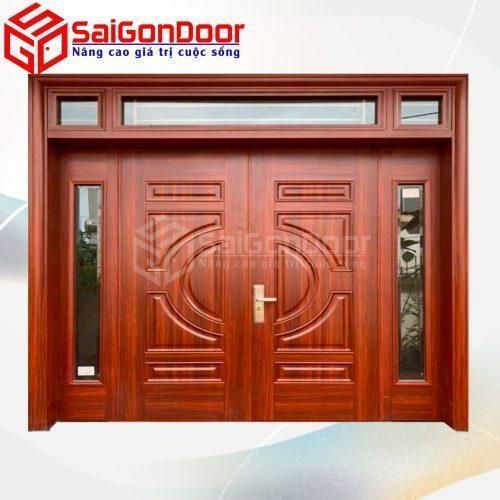 Cửa Thép Vân Gỗ SGD-KM.TVG-4C.33