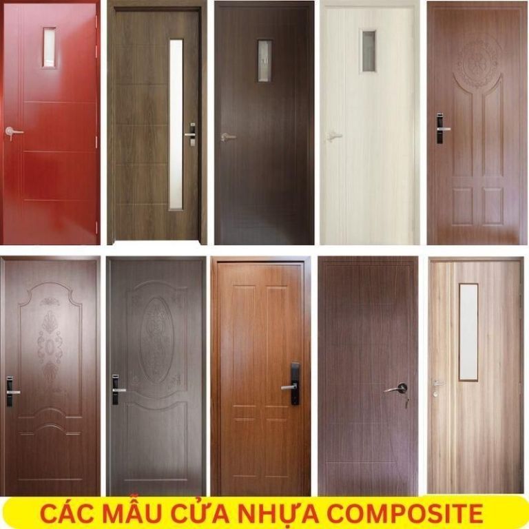 So Sánh Cửa Nhựa Composite Với Cửa Gỗ Công Nghiệp, Nhựa ABS 15 Các mẫu cửa nhựa composite chất lượng