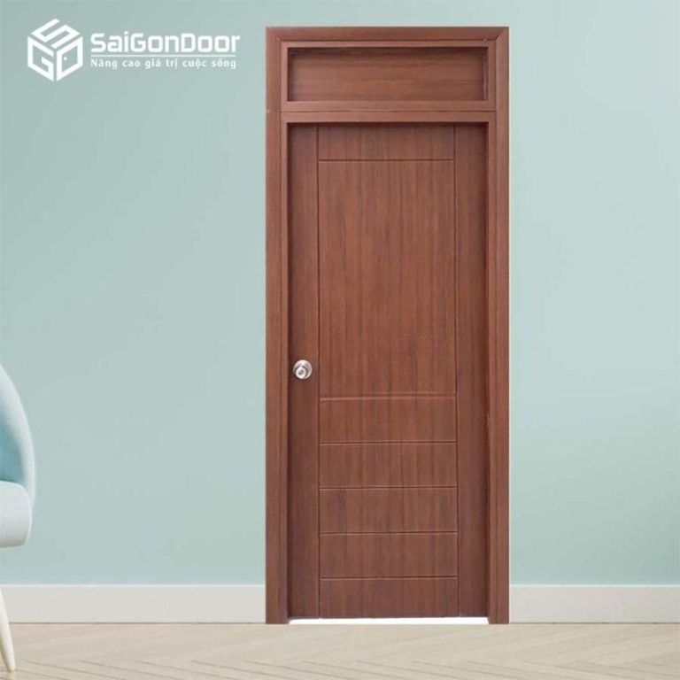 So Sánh Cửa Nhựa Giả Gỗ Tỉnh Khánh Hòa Và Cửa Composite Thế Hệ Thứ 2 16 Chú ý đến phần nẹp của cửa
