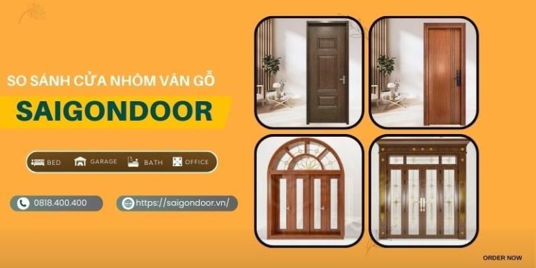 So Sánh Cửa Nhôm Vân Gỗ Và Cửa Thép Vân Gỗ, Báo Giá T11/2024 16 So sánh cửa nhôm vân gỗ chi tiết về điểm giống nhau
