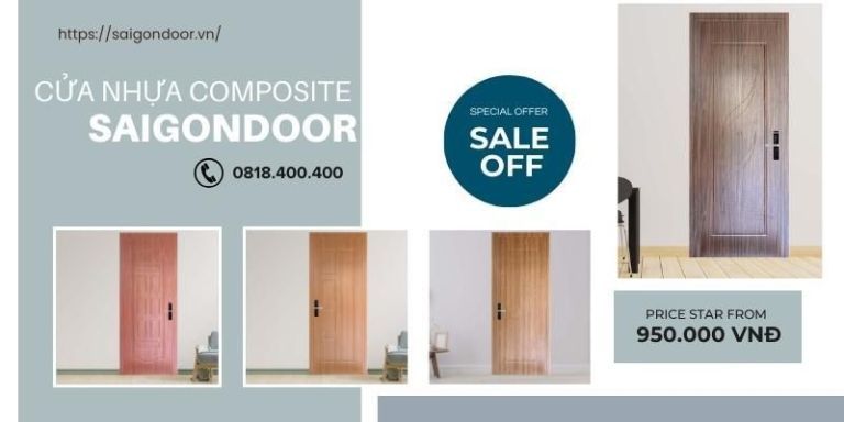 Cửa Nhựa Composite Vĩnh Long - Báo Giá Cập Nhật T11/2024 14 Ưu điểm nổi bật khi sử dụng cửa