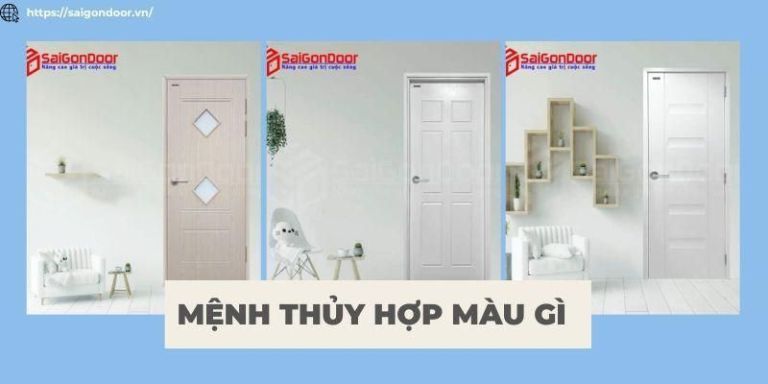 Mệnh Thủy hợp màu gì? Kỵ với màu gì nhất năm 2024? 16 Cửa nhựa ABS Hàn Quốc được nhập khẩu chuẩn chất lượng cao